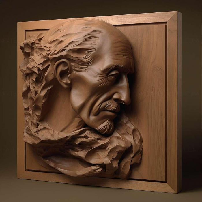 نموذج ثلاثي الأبعاد لآلة CNC 3D Art 